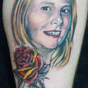 Sacred Ink Colour Portrait  Girl