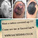 sacred ink crow cover up
