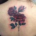 sacred ink rose and bud