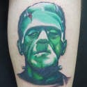 Sacred Ink Colour Portrait  Frankenstein