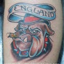 Tattoos London Sacred Ink Colour Work  Bulldog